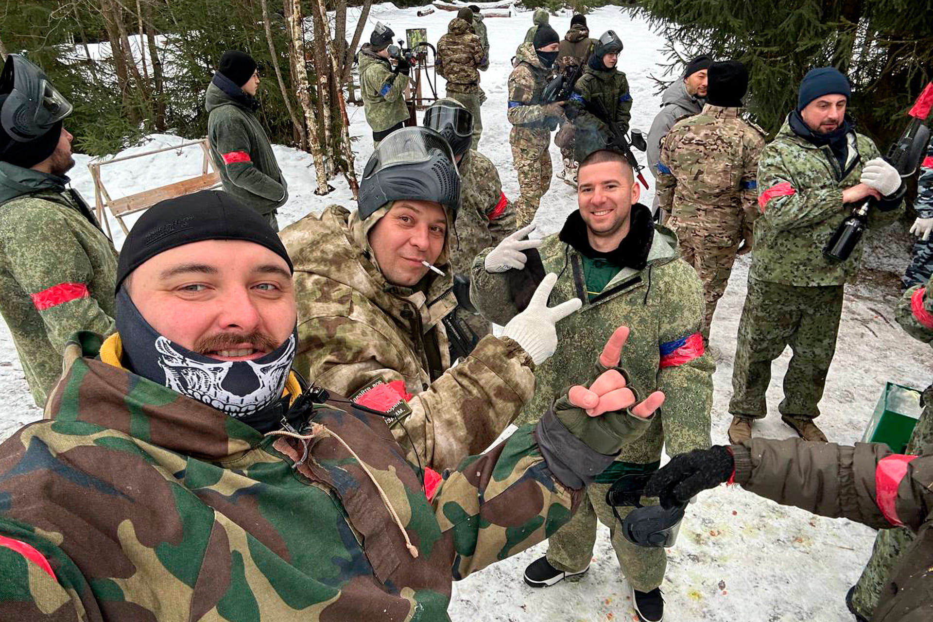 Корпоративный пейнтбол