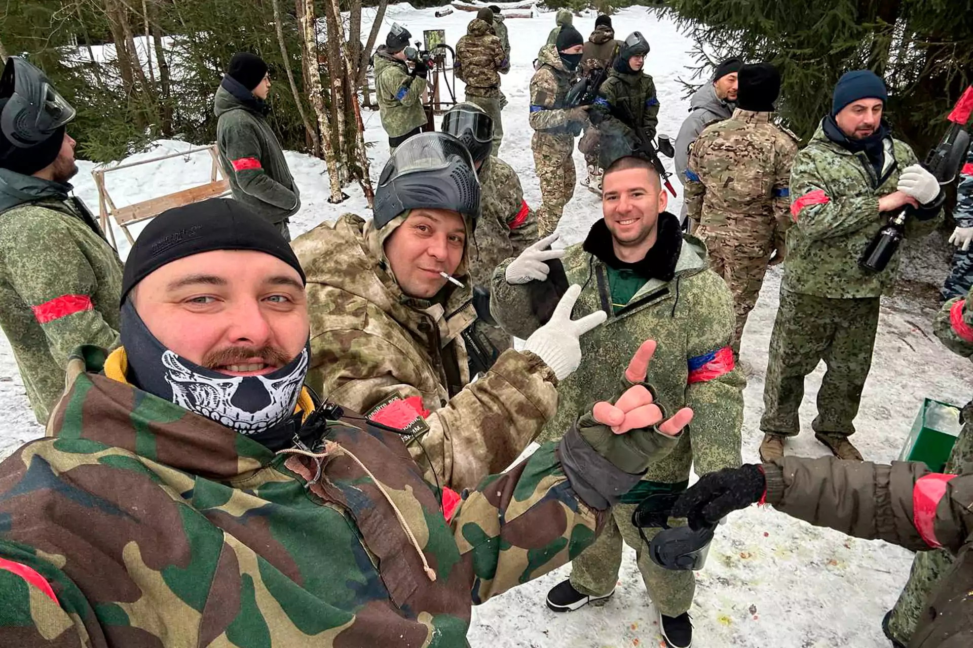 Корпоративный пейнтбол