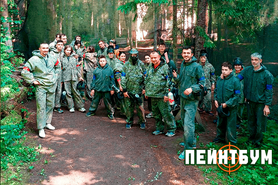Приглашение на день рождения в пейнтбол бесплатно! Именинник играет без оплаты, если приведёт команду из 10+ человек. Акция в пейнтбольном клубе «ПейнтБум» – яркий праздник с друзьями!