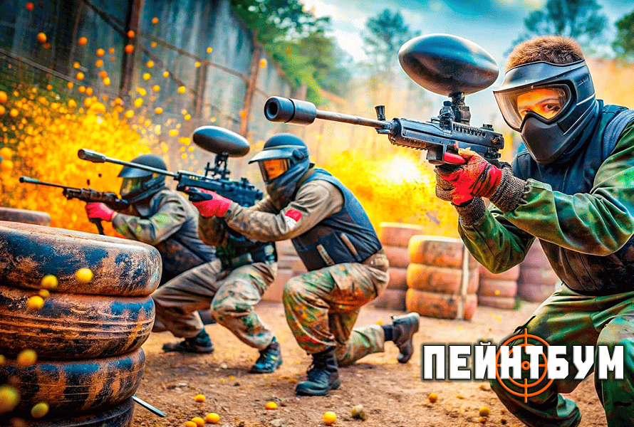 Кто придумал пейнтбол? История игры от лесорубов до спецназа | ПейнтБум, Истра Узнайте, как обычные лесорубы придумали пейнтбол, который стал любимой игрой для корпоративов и отдыха в Подмосковье. Читайте историю и записывайтесь на игру в Истре!